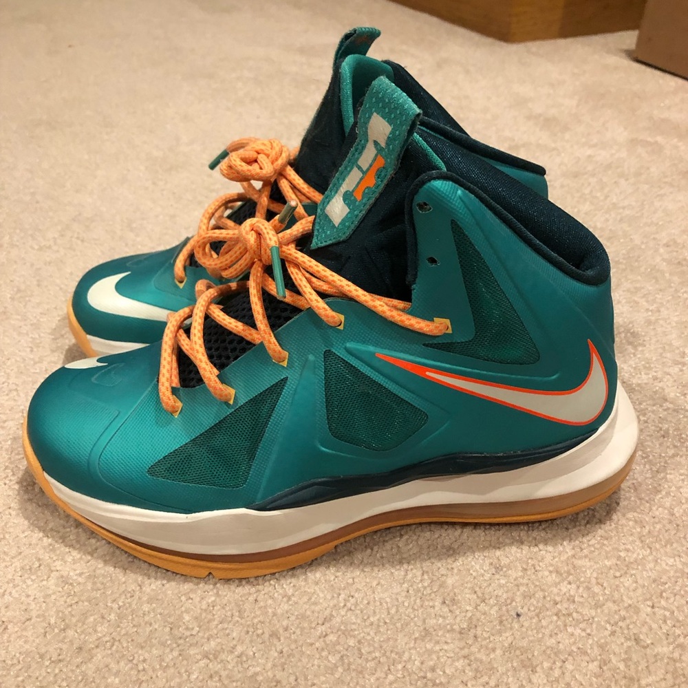Lebron 10 Dolphins.